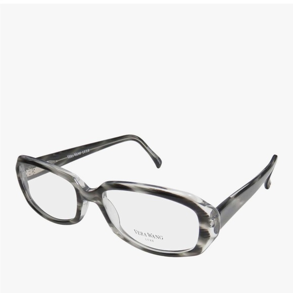 Vera Wang Luxe Gabore II Grey Crystal Tortoise 54x17x00 Eyeglasses - Picture 1 of 9